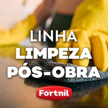 Linha limpesa pós-obras